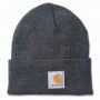 Bonnet CARHARTT A18 - gris foncé