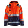 Veste hardshell stretch 2D haute visibilité BLAKLADER 4987