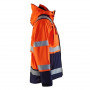 Veste hardshell stretch 2D haute visibilité BLAKLADER 4987